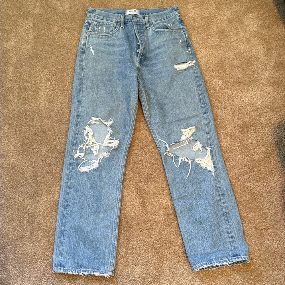 Agolde ripped jeans